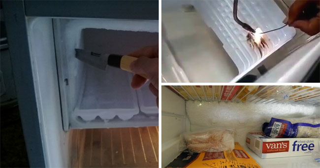 Cách sửa tủ lạnh mini bị xì ga