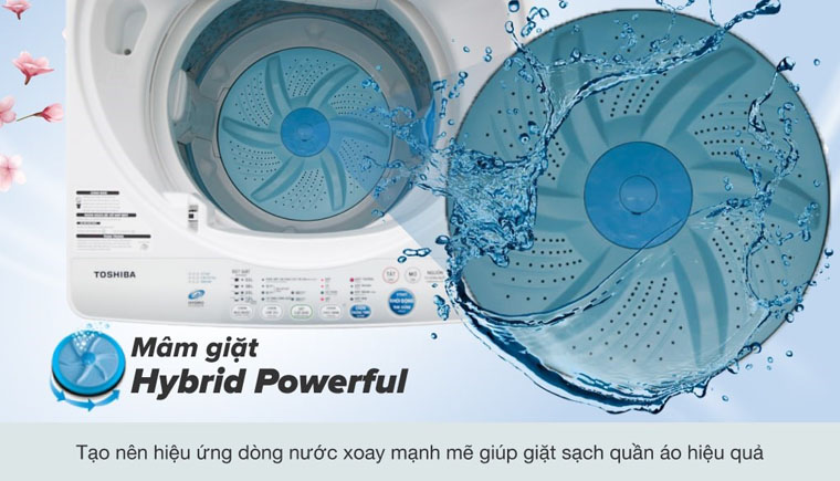 Mâm giặt Máy giặt Toshiba 7 kg AW-A800SV WB